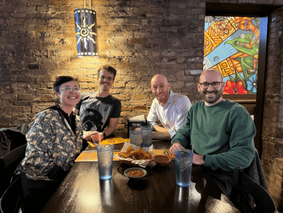 Michael and colleagues 582x439