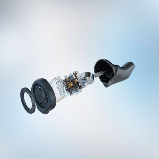 hearing aid exploded